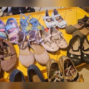 8c girl flats and sandals